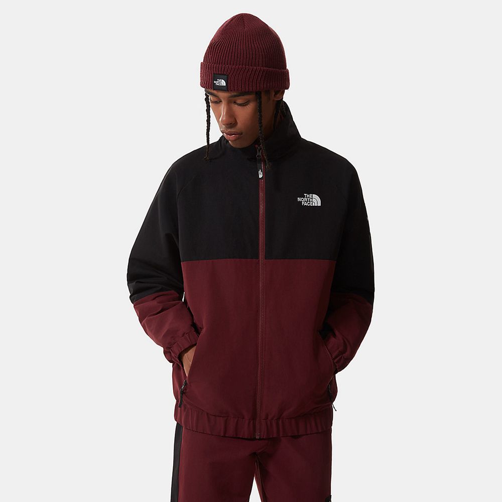 The North Face Sherpa Jacket Mens Australia - The North Face Mtn Archives Track Red Mountain (DZS-62